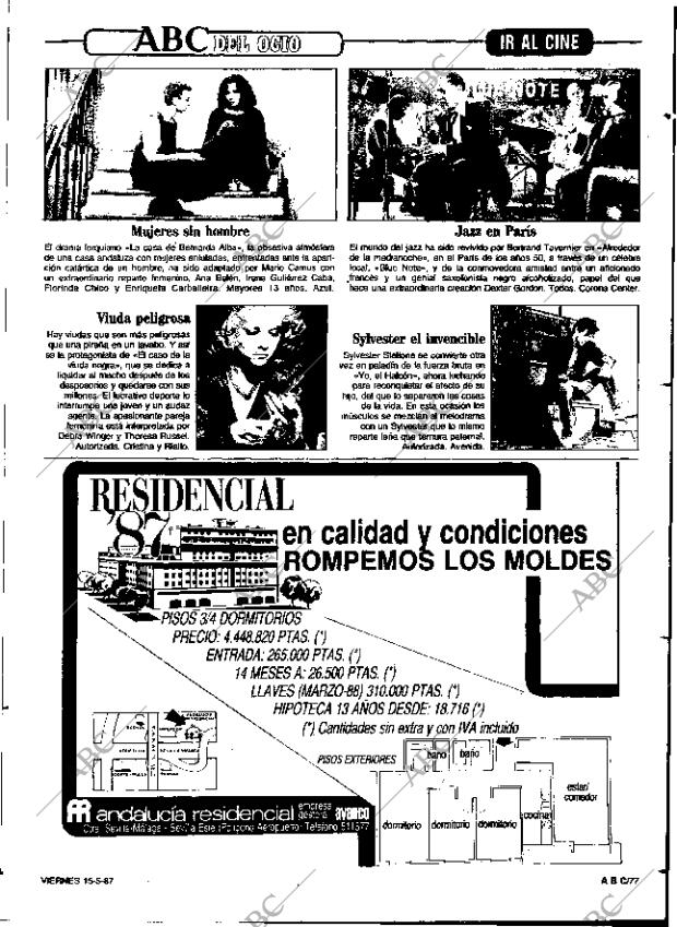 ABC SEVILLA 15-05-1987 página 77