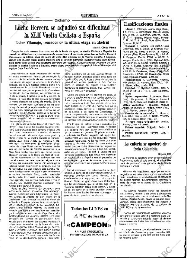 ABC SEVILLA 16-05-1987 página 65