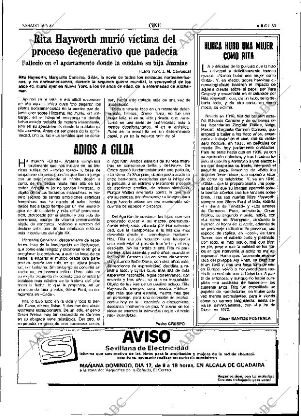 ABC SEVILLA 16-05-1987 página 71