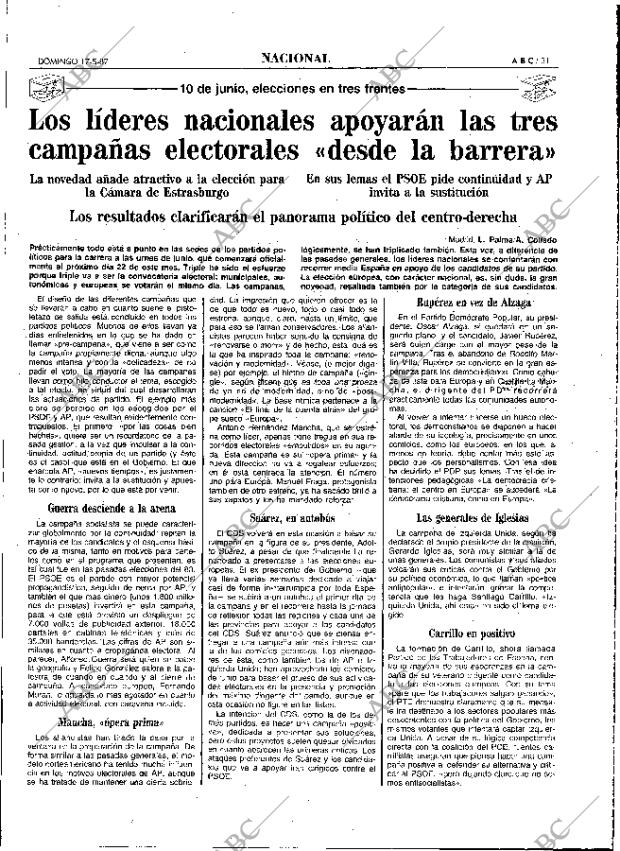 ABC MADRID 17-05-1987 página 31