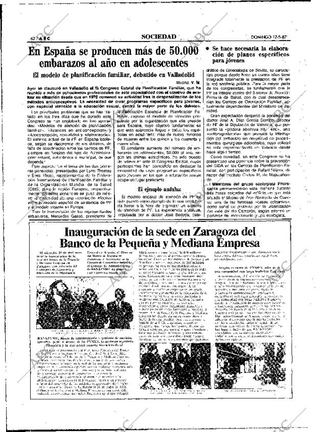 ABC MADRID 17-05-1987 página 62