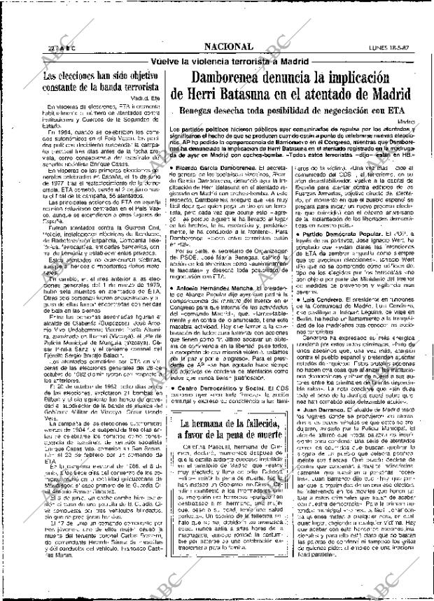 ABC MADRID 18-05-1987 página 22