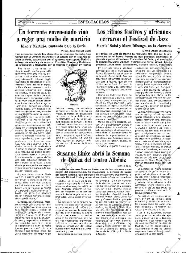 ABC MADRID 18-05-1987 página 87