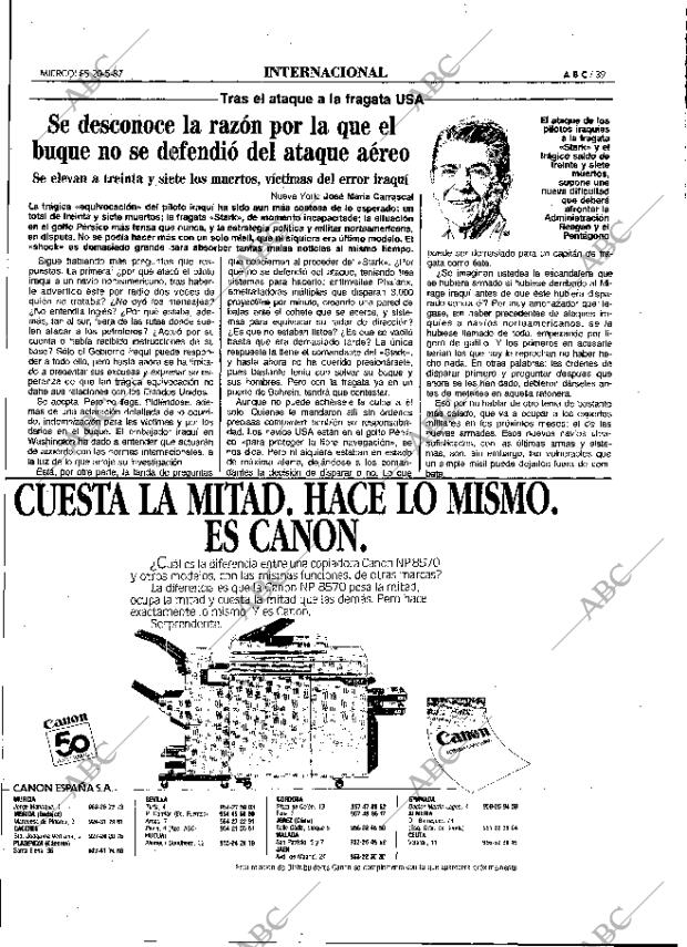 ABC MADRID 20-05-1987 página 39