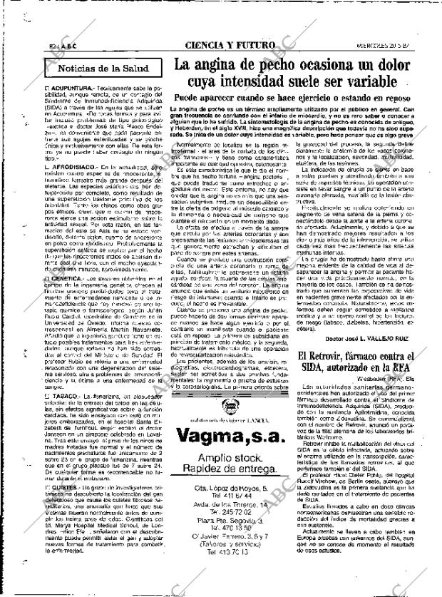 ABC MADRID 20-05-1987 página 82