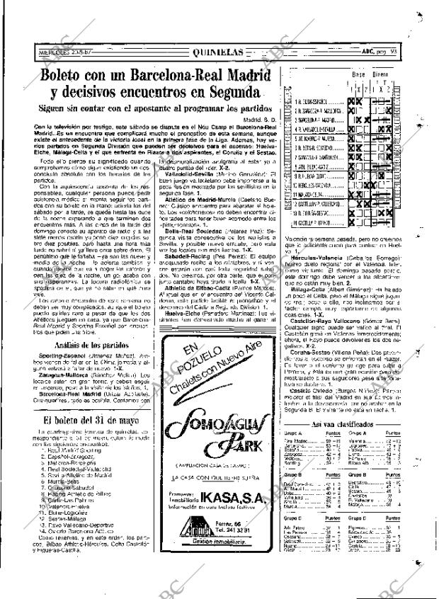 ABC MADRID 20-05-1987 página 93