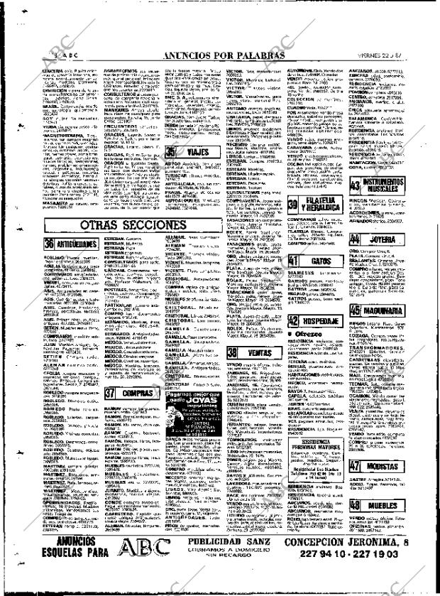 ABC MADRID 22-05-1987 página 118