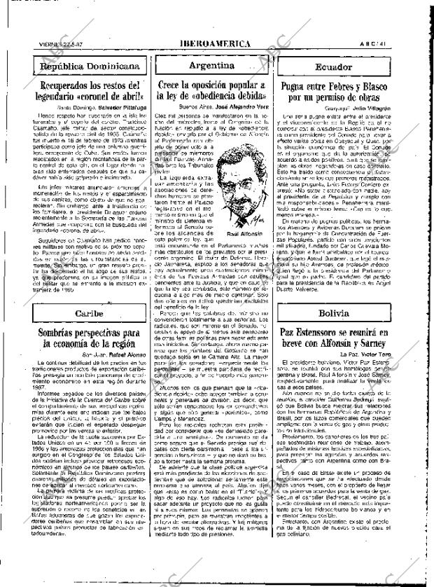 ABC MADRID 22-05-1987 página 41