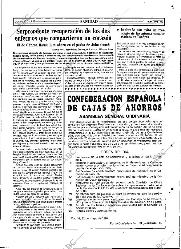 ABC MADRID 24-05-1987 página 105