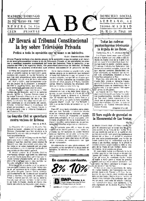 ABC MADRID 24-05-1987 página 33