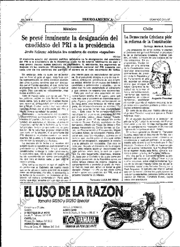 ABC MADRID 24-05-1987 página 58