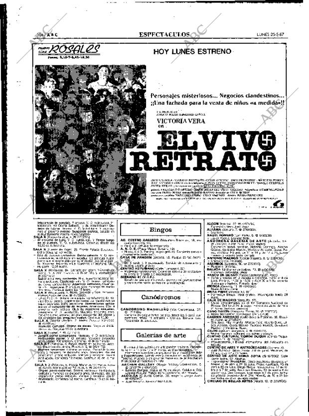 ABC MADRID 25-05-1987 página 104