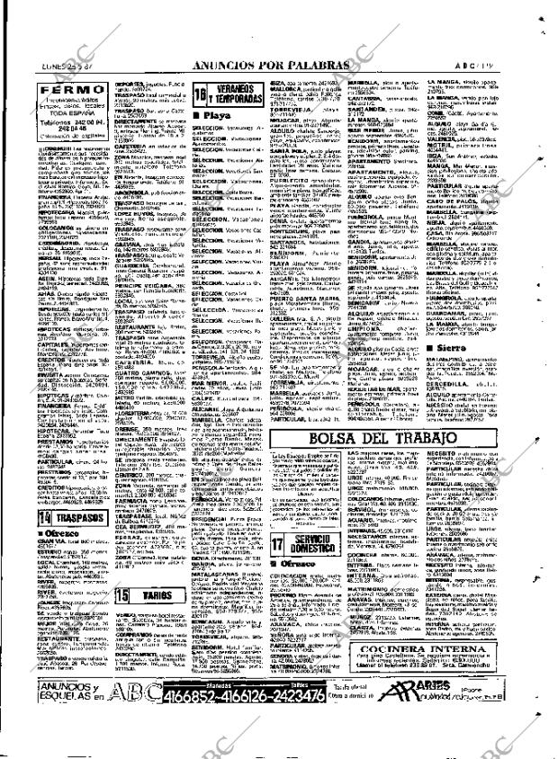 ABC MADRID 25-05-1987 página 119