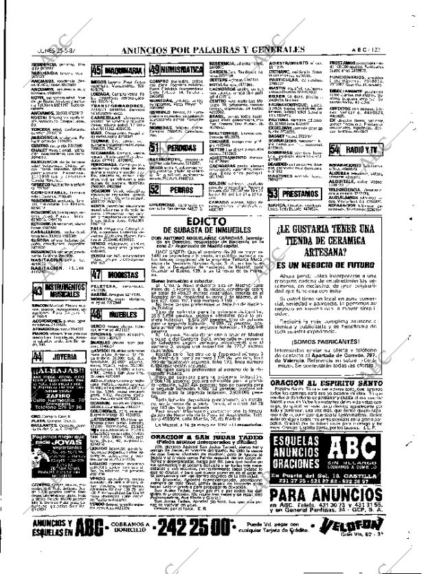 ABC MADRID 25-05-1987 página 123