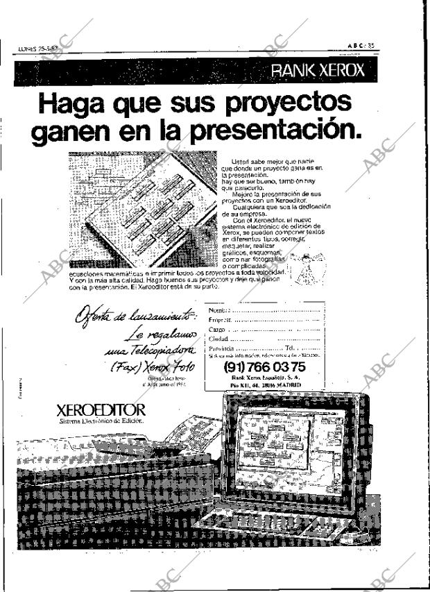 ABC MADRID 25-05-1987 página 35