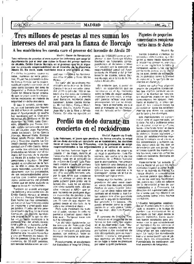 ABC MADRID 25-05-1987 página 41