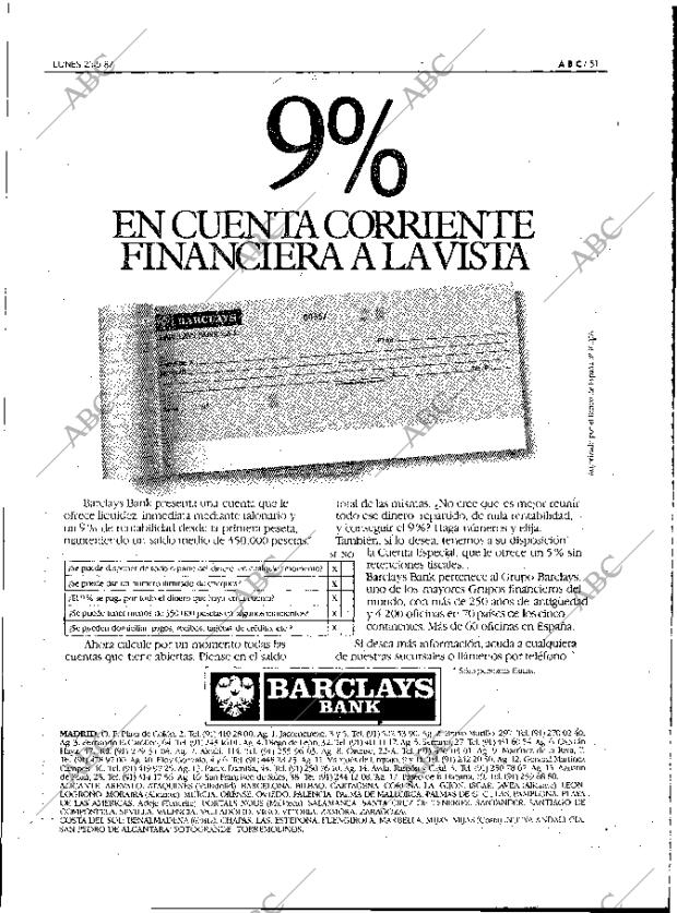 ABC MADRID 25-05-1987 página 51