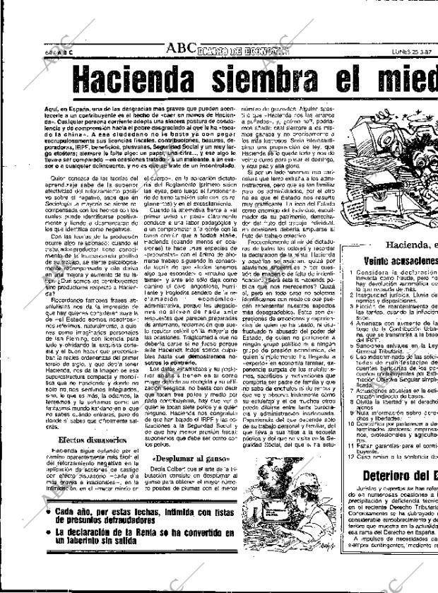 ABC MADRID 25-05-1987 página 64