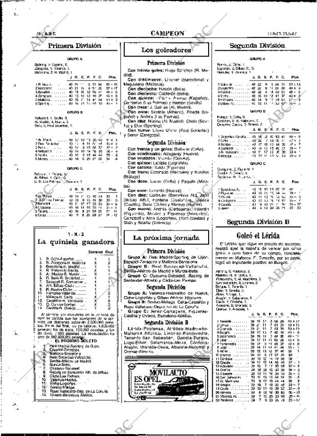 ABC MADRID 25-05-1987 página 78