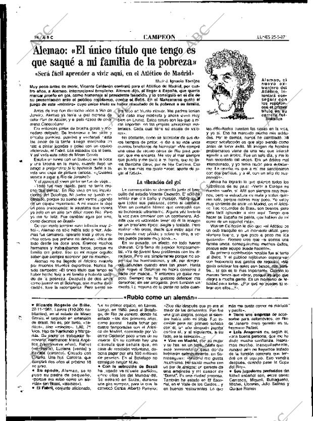 ABC MADRID 25-05-1987 página 94