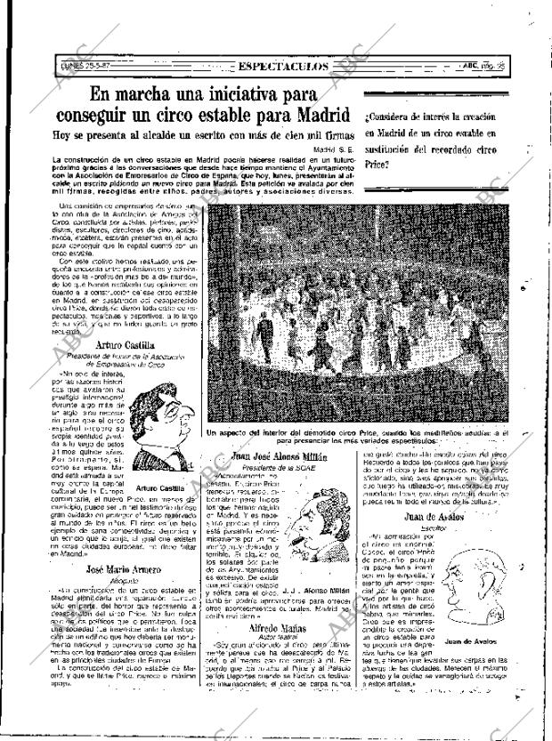 ABC MADRID 25-05-1987 página 95