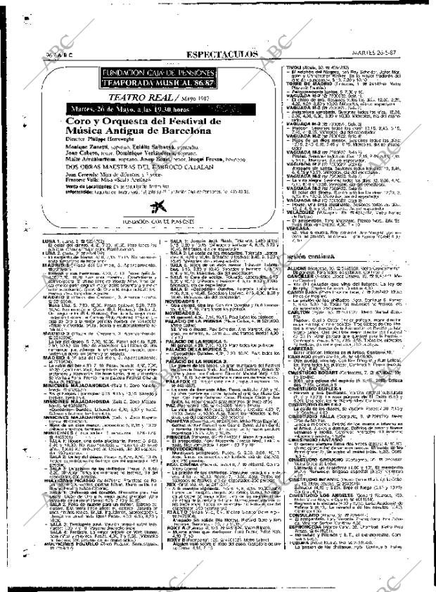 ABC MADRID 26-05-1987 página 96