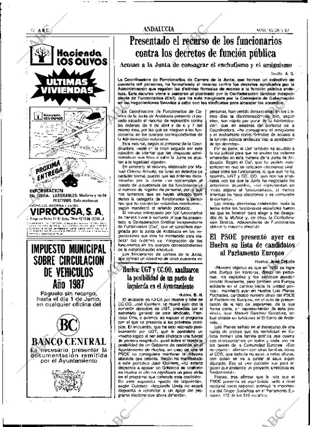 ABC SEVILLA 26-05-1987 página 32