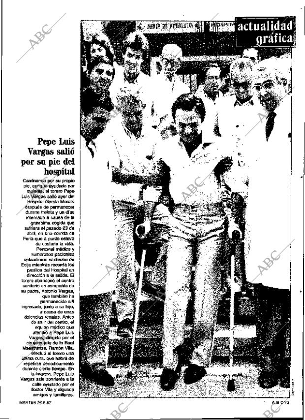 ABC SEVILLA 26-05-1987 página 73