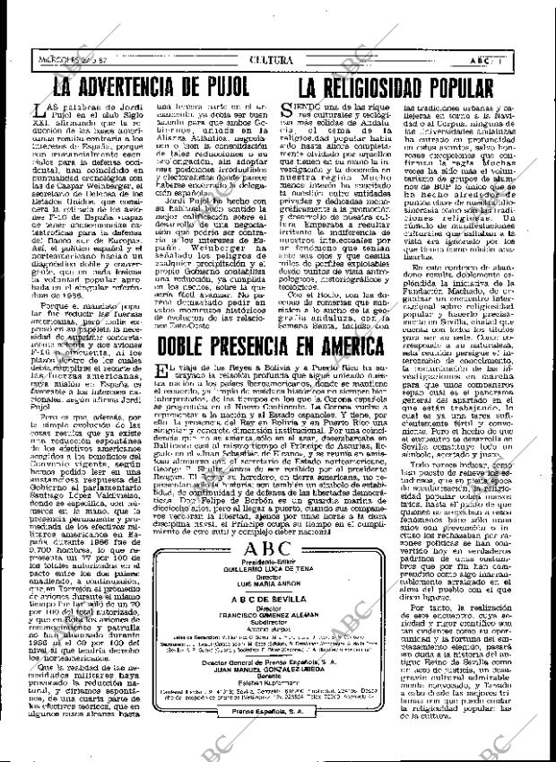 ABC SEVILLA 27-05-1987 página 11
