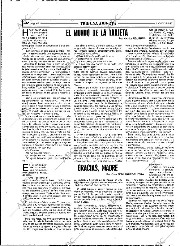 ABC MADRID 28-05-1987 página 62