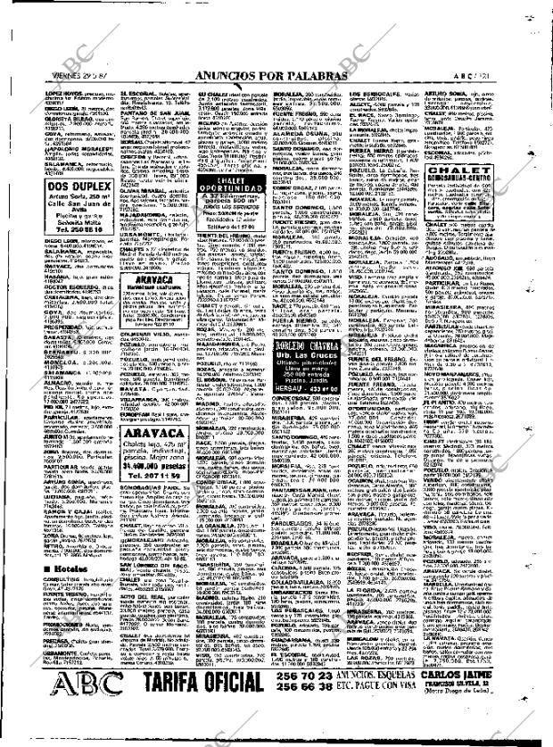 ABC MADRID 29-05-1987 página 121