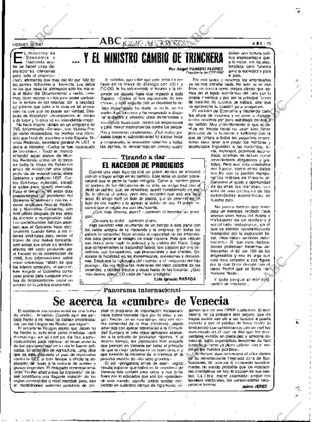 ABC MADRID 29-05-1987 página 75