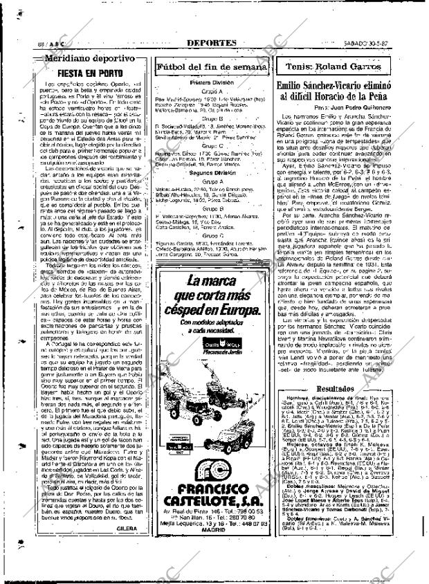 ABC MADRID 30-05-1987 página 88