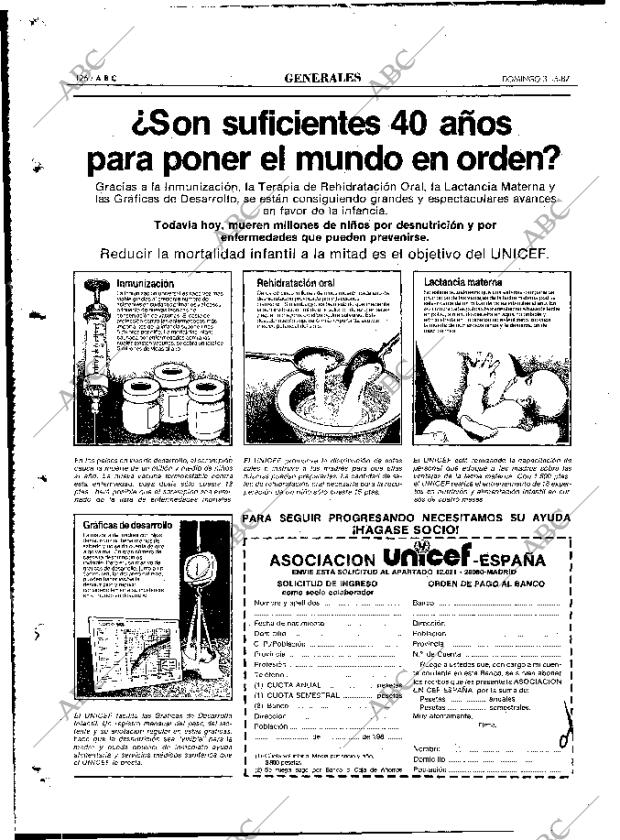 ABC MADRID 31-05-1987 página 126