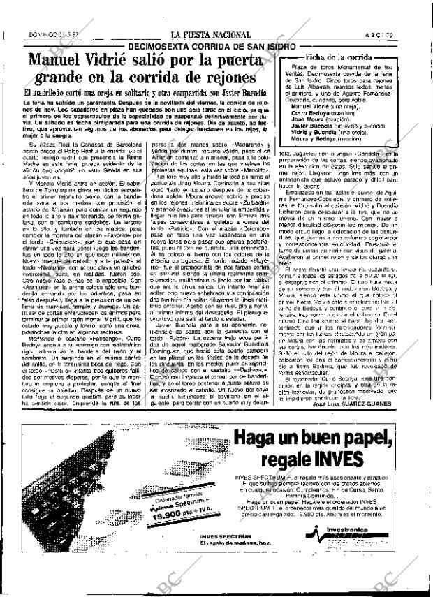 ABC SEVILLA 31-05-1987 página 79