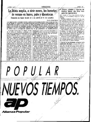 ABC SEVILLA 01-06-1987 página 23