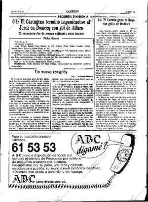 ABC SEVILLA 01-06-1987 página 45