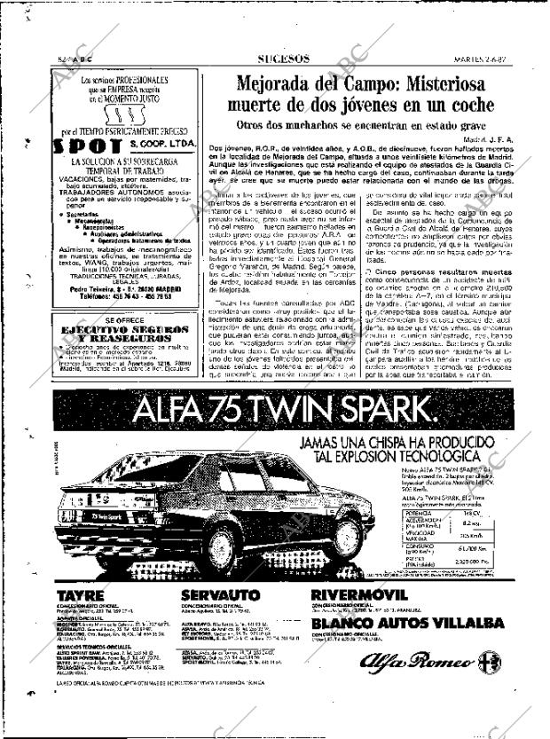 ABC MADRID 02-06-1987 página 82