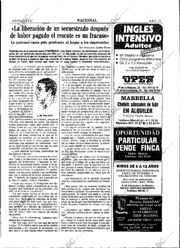 ABC MADRID 03-06-1987 página 33