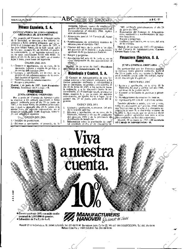 ABC MADRID 03-06-1987 página 81