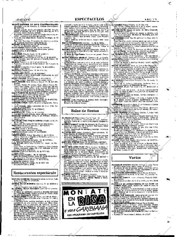 ABC MADRID 04-06-1987 página 119