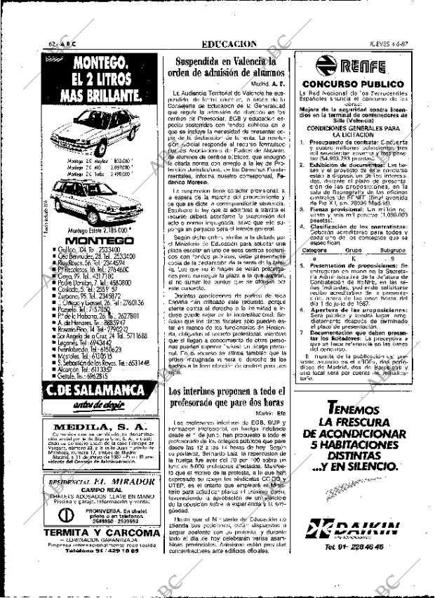 ABC MADRID 04-06-1987 página 62