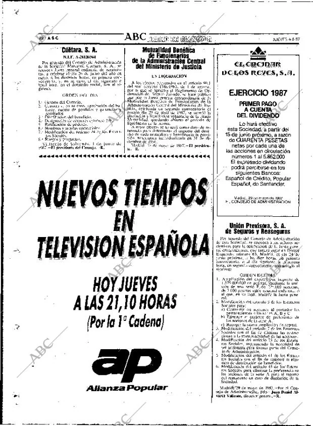 ABC MADRID 04-06-1987 página 88