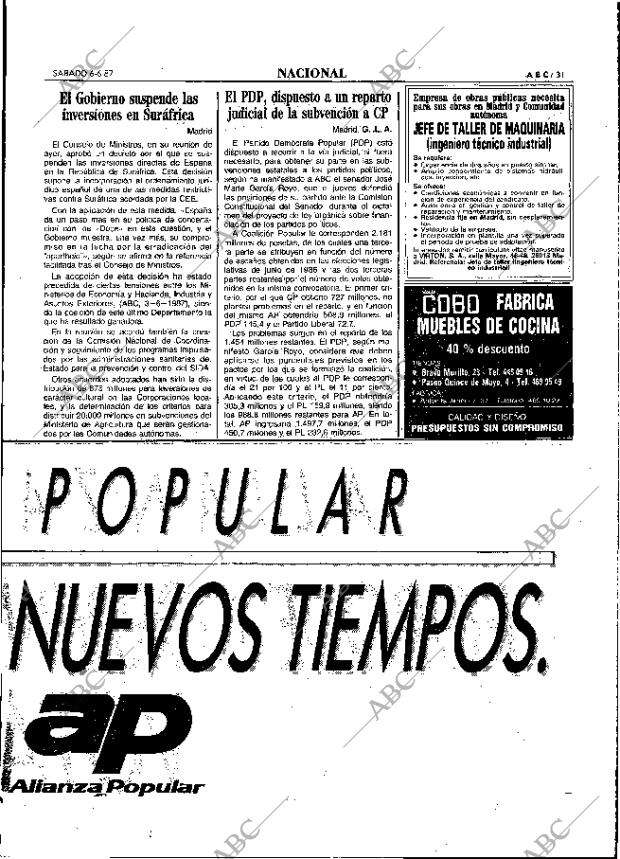 ABC MADRID 06-06-1987 página 31