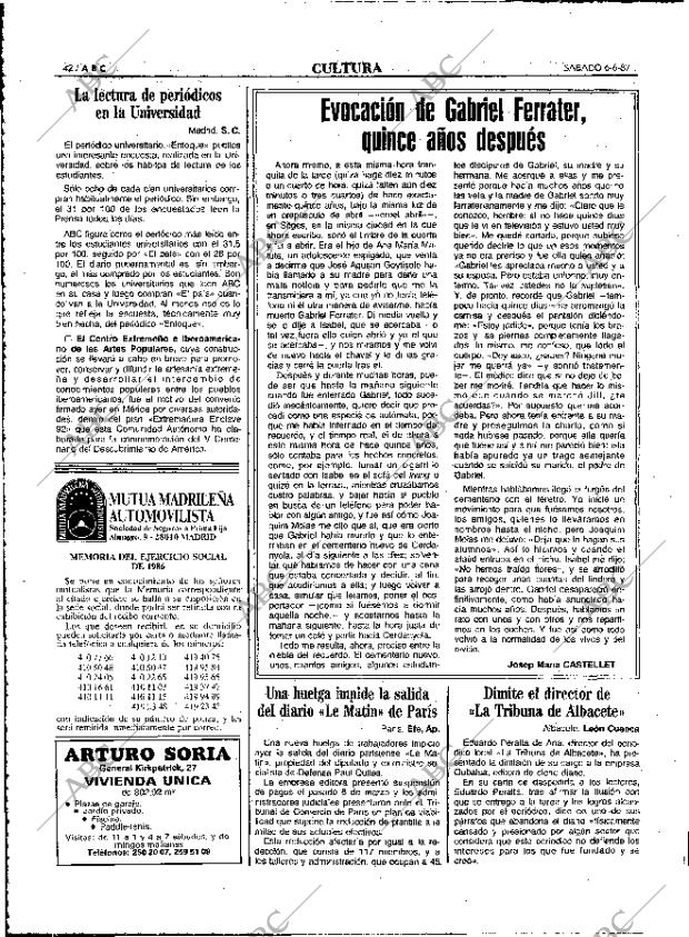 ABC MADRID 06-06-1987 página 42