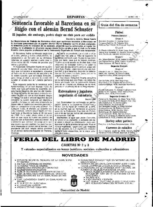 ABC MADRID 06-06-1987 página 85