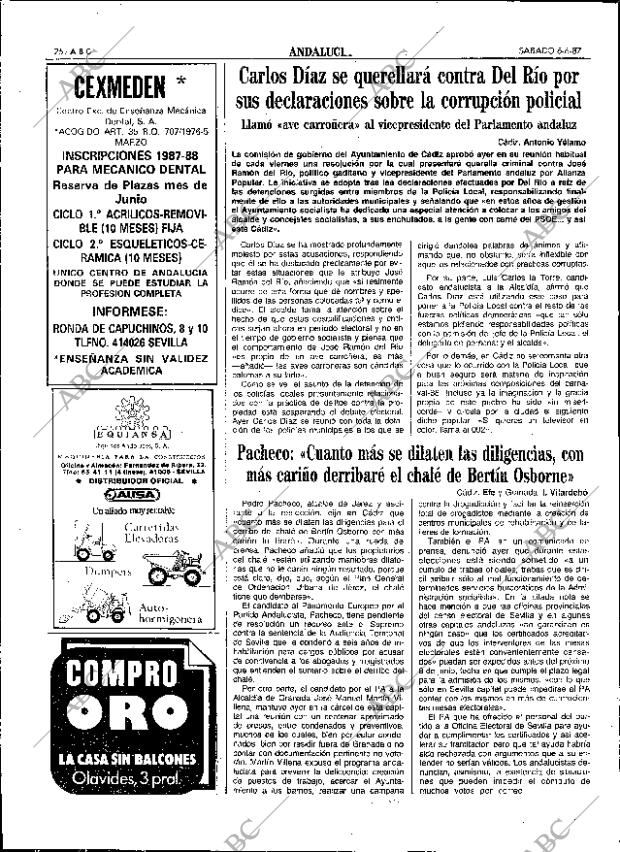 ABC SEVILLA 06-06-1987 página 26