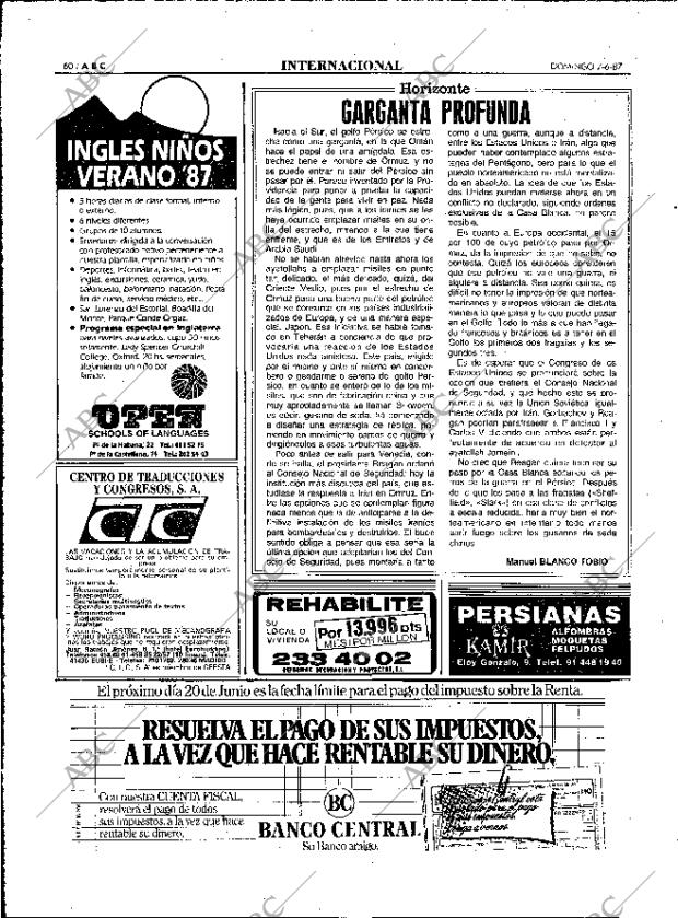 ABC MADRID 07-06-1987 página 60