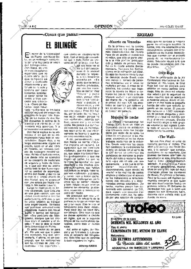 ABC MADRID 10-06-1987 página 20