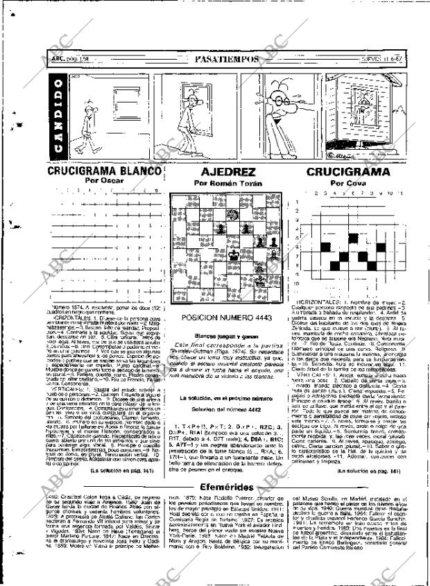 ABC MADRID 11-06-1987 página 158